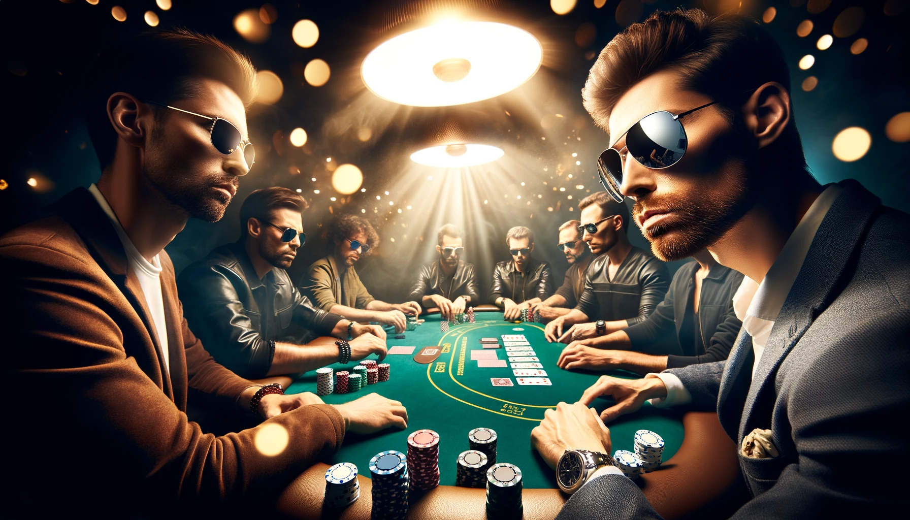 Sunglasses at the Poker Table