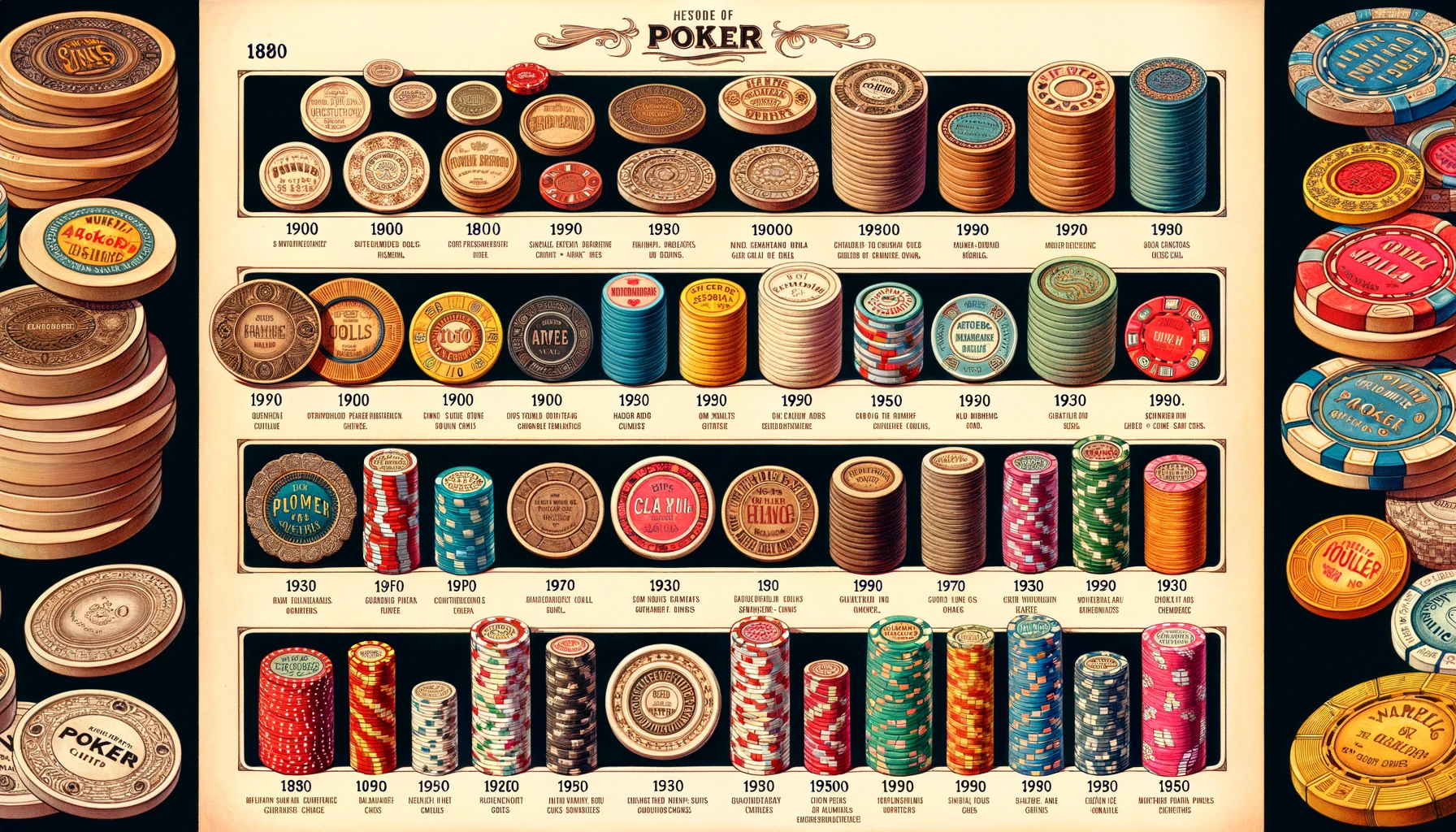 How the Poker Chip has Evolved