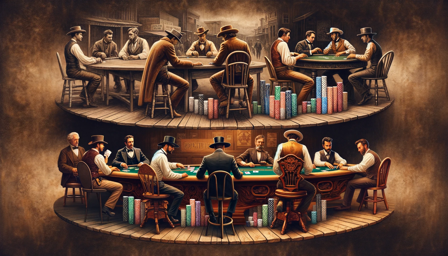 The History of the Poker Table