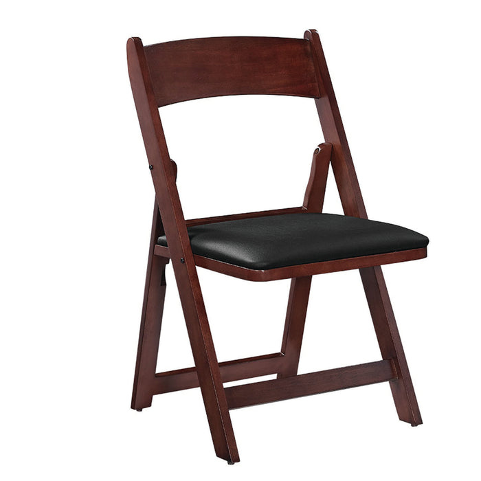 Solid Wood Folding Poker Dining Chair